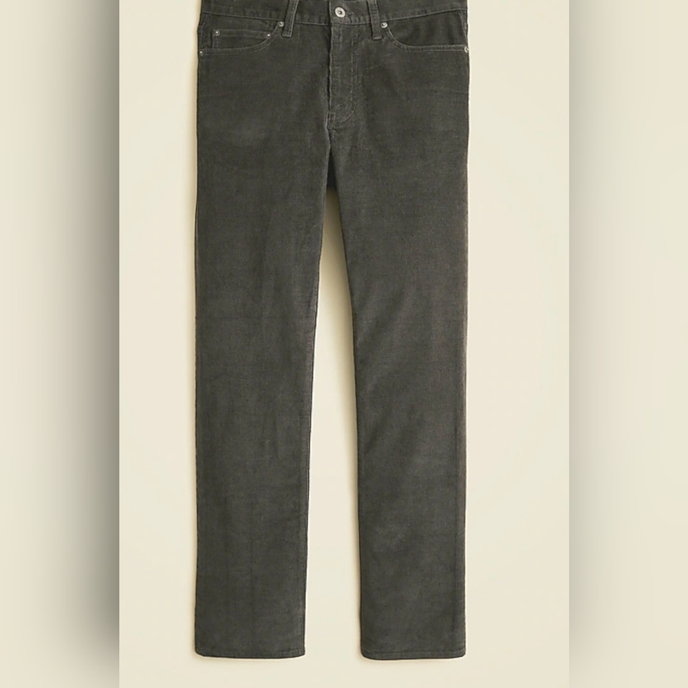 J.CREW💥Nwot💥Men's Grey Corduroys